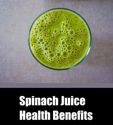 Spinach Juice health benefits