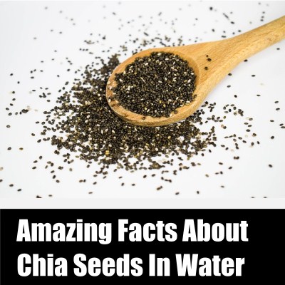 Chia Seeds in water benefits